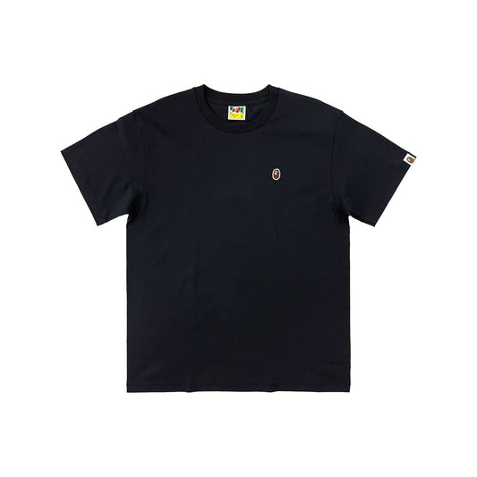 BAPE Ape Head One Point Tee Black