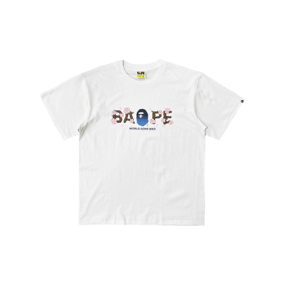 BAPE Sakura Tee White