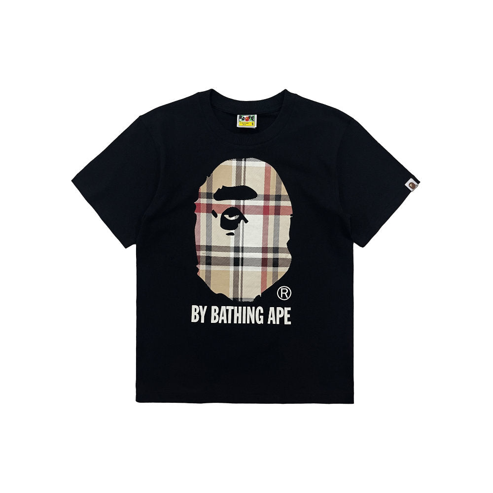 BAPE Ape Check Tee Black