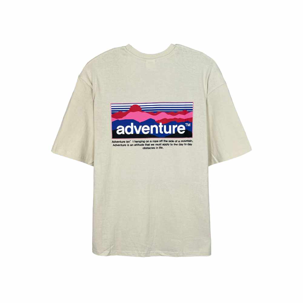Fluke Mountain Sunset SS Tee Sand