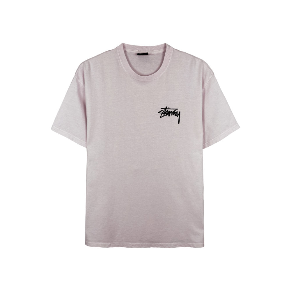 Stussy Read Em N Weep Heavyweight Tee Pigment Pink