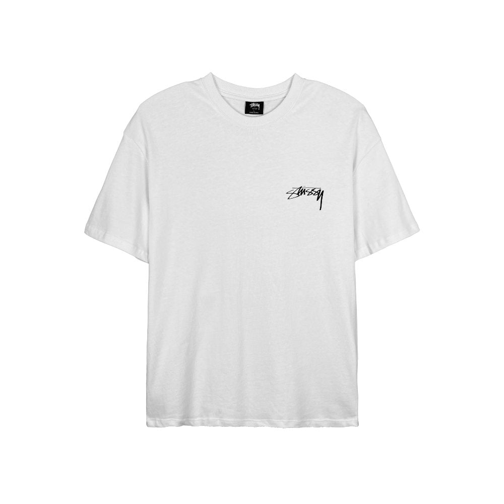 Stussy Modern Age 50-50 SS Tee White