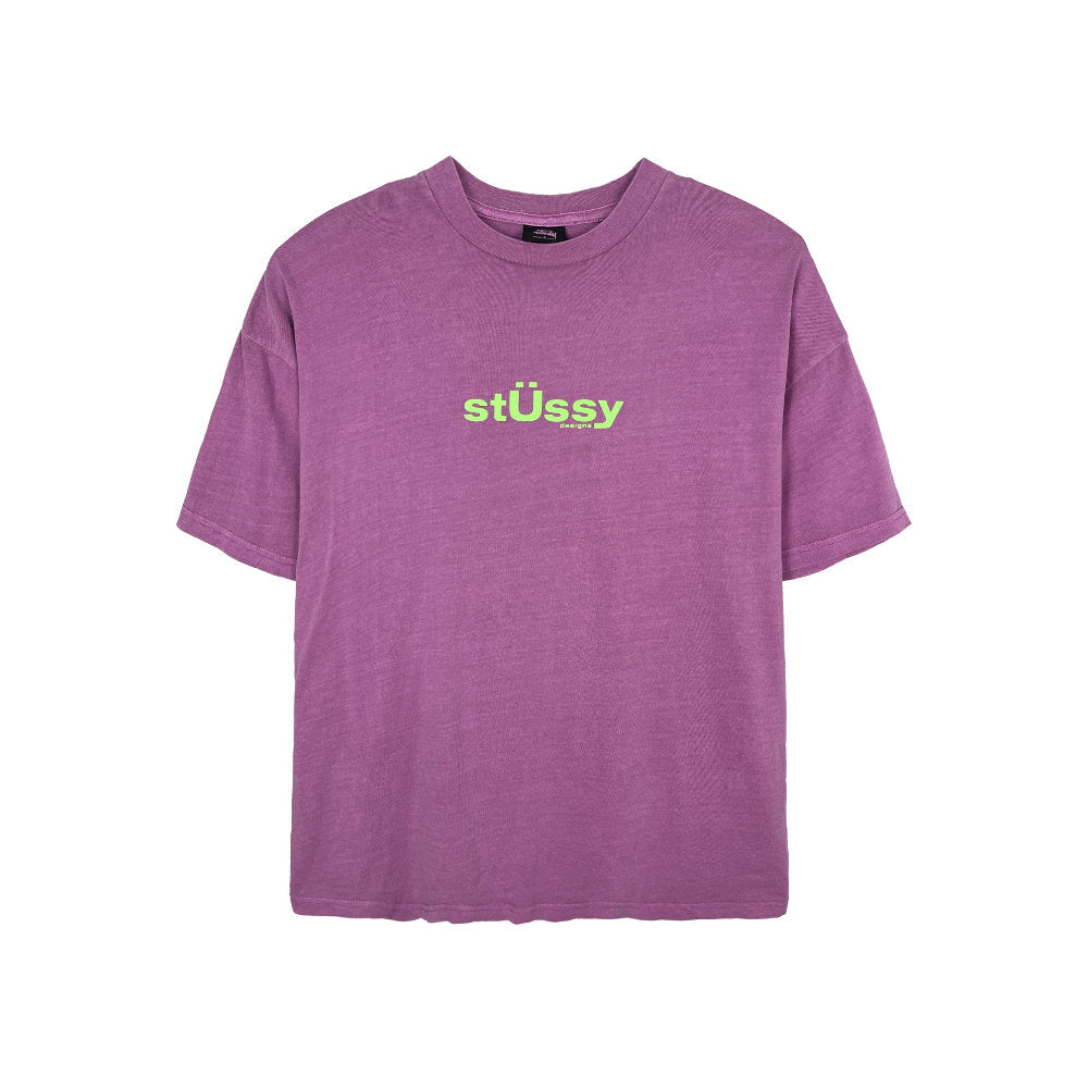Stussy Beach Big U Tee Purple