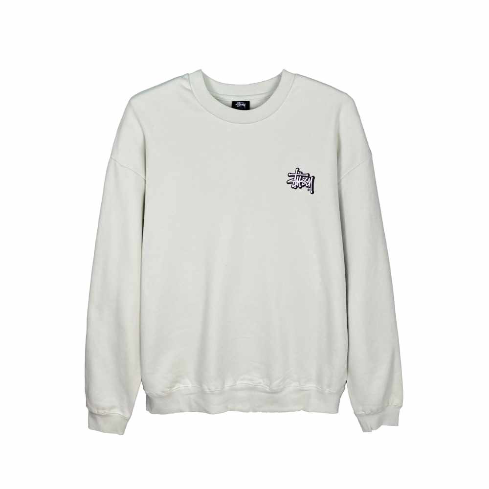 Stussy Pigment Offset Graffiti Crew White Sand