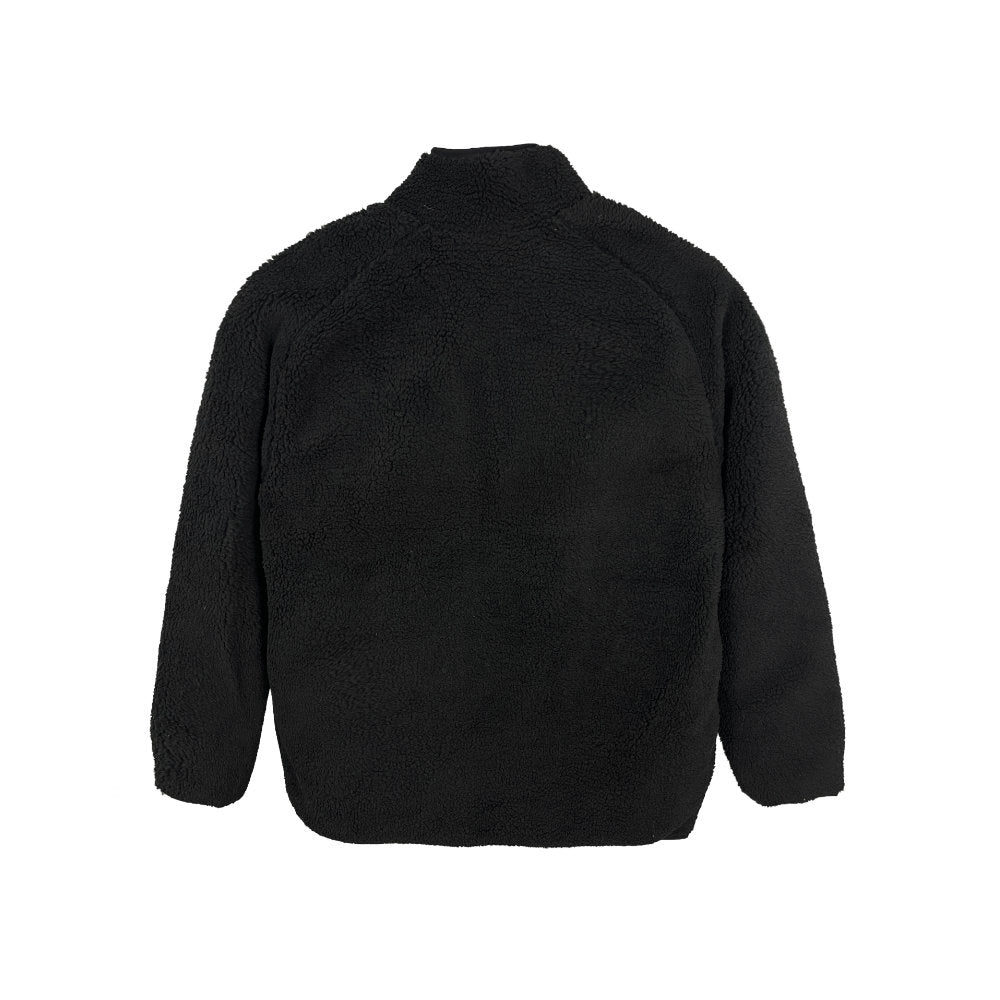 Stussy Work Sherpa Zip Crew Black