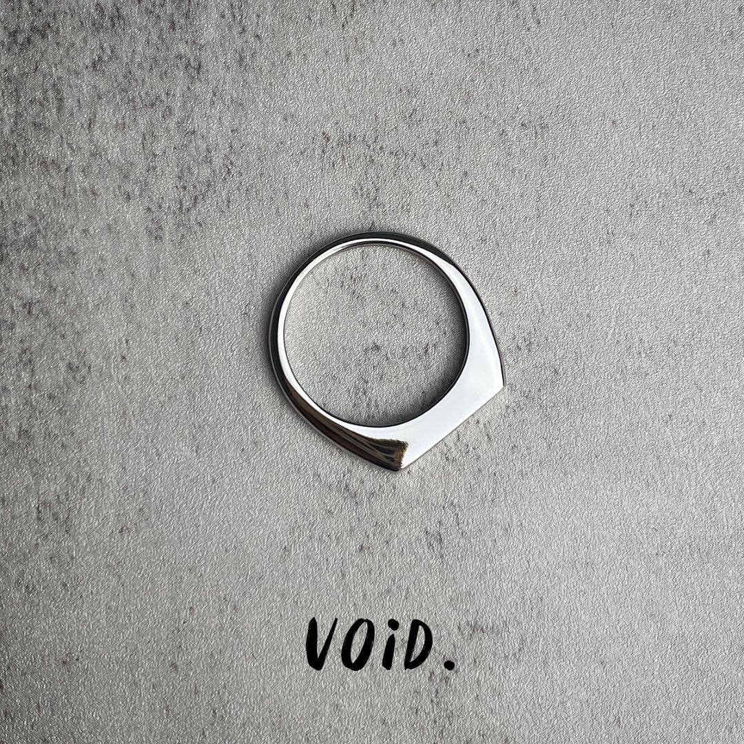 Narrow Stainless Steel Ring - RING124VD