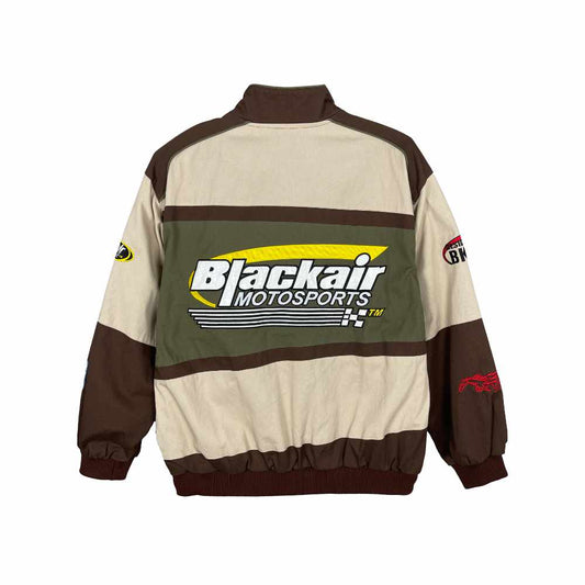 Black Air Racing Jacket Brown