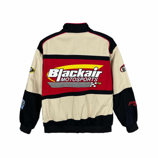 Black Air Racing Jacket Red