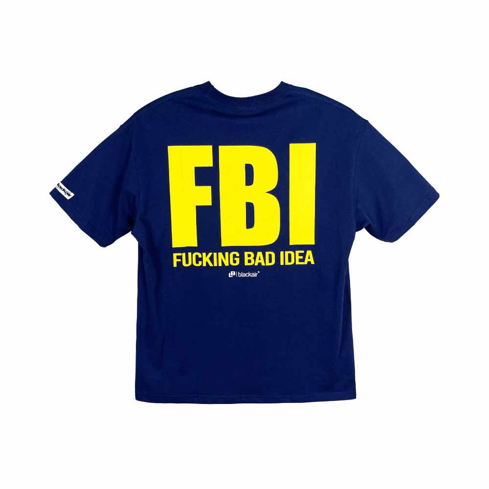 Black Air FBI Tee Navy