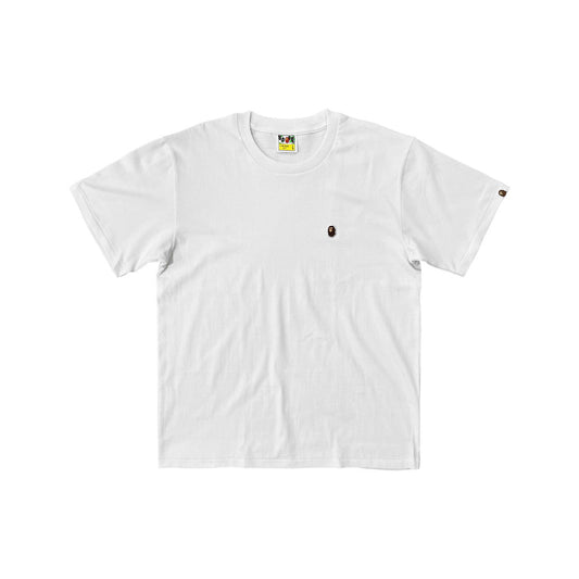 BAPE Ape Head One Point Tee White