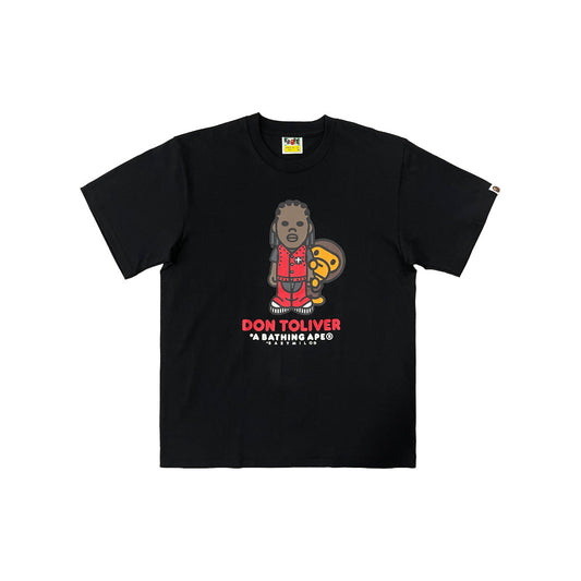 BAPE X Don Toliver Tee Black