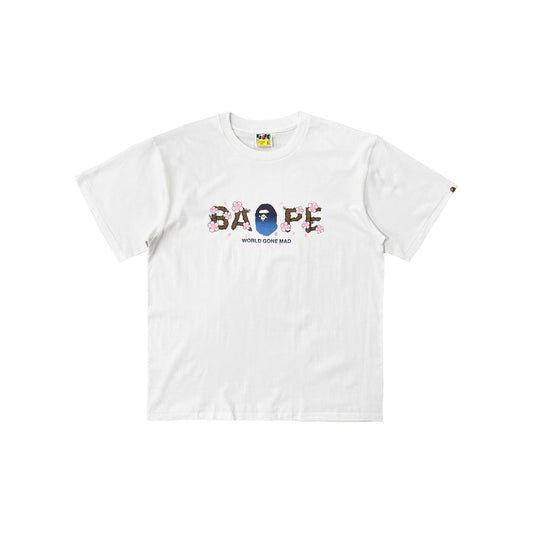 BAPE Sakura Tee White