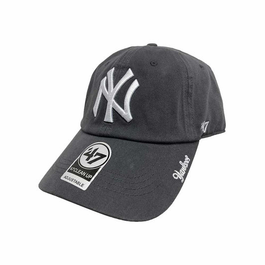 '47 New York Yankees Clean Up Adjustable Hat Gray