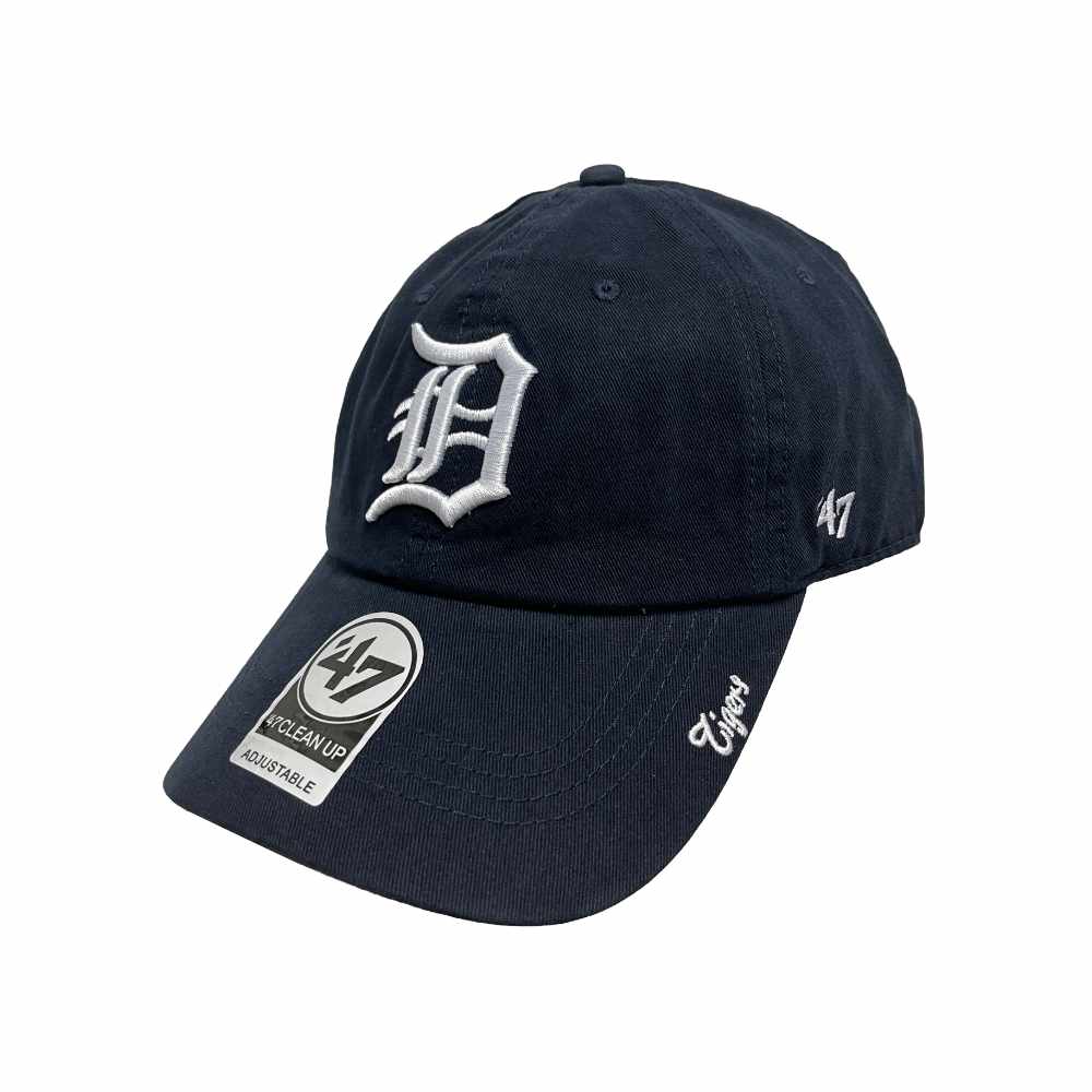 '47 Detroit Tigers Clean Up Adjustable Hat Black