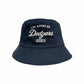 MLB Los Angeles Dodgers Varsity Bucket Hat Navy