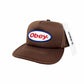 Obey Chisel Trucker Cap Brown