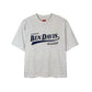 Ben Davis Baseball Logo Short Sleeve Tee Oatmeal (Collar Tag Removed)