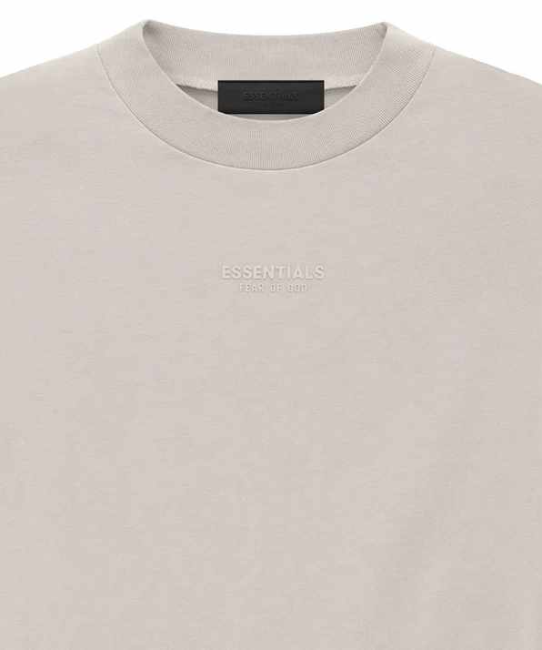 Fear of God Essentials Tee Silver Cloud