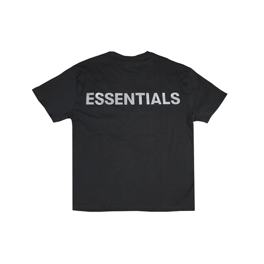 Fear of God Essentials 3M Logo Boxy Tee Black