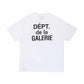 Gallery Dept. French Logo Tee White