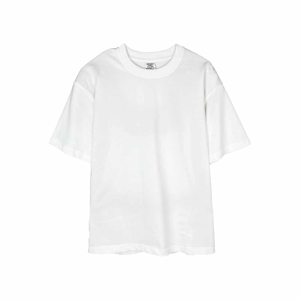 Plain Oversized Tee White