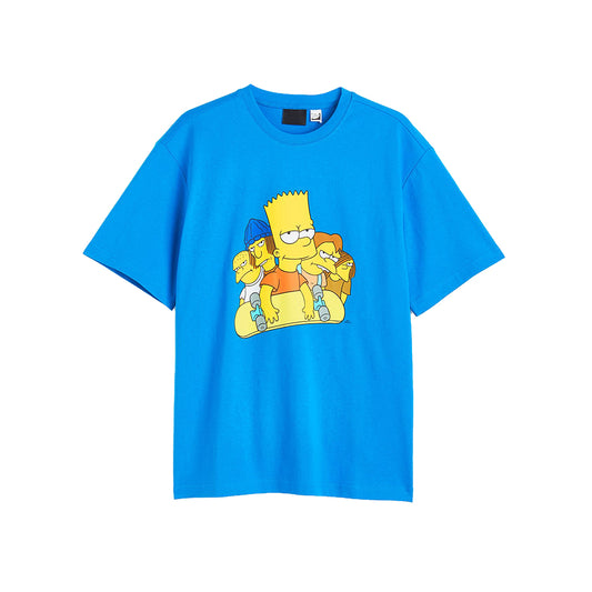 The Simpsons Tee Blue