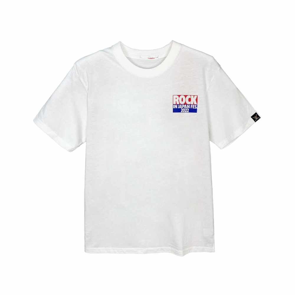 Rock in Japan Fes 2022 X One Piece Tee White