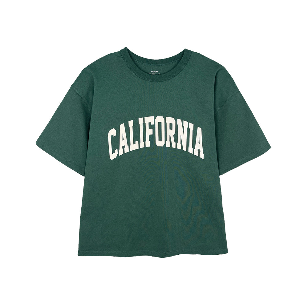 California Tee Green