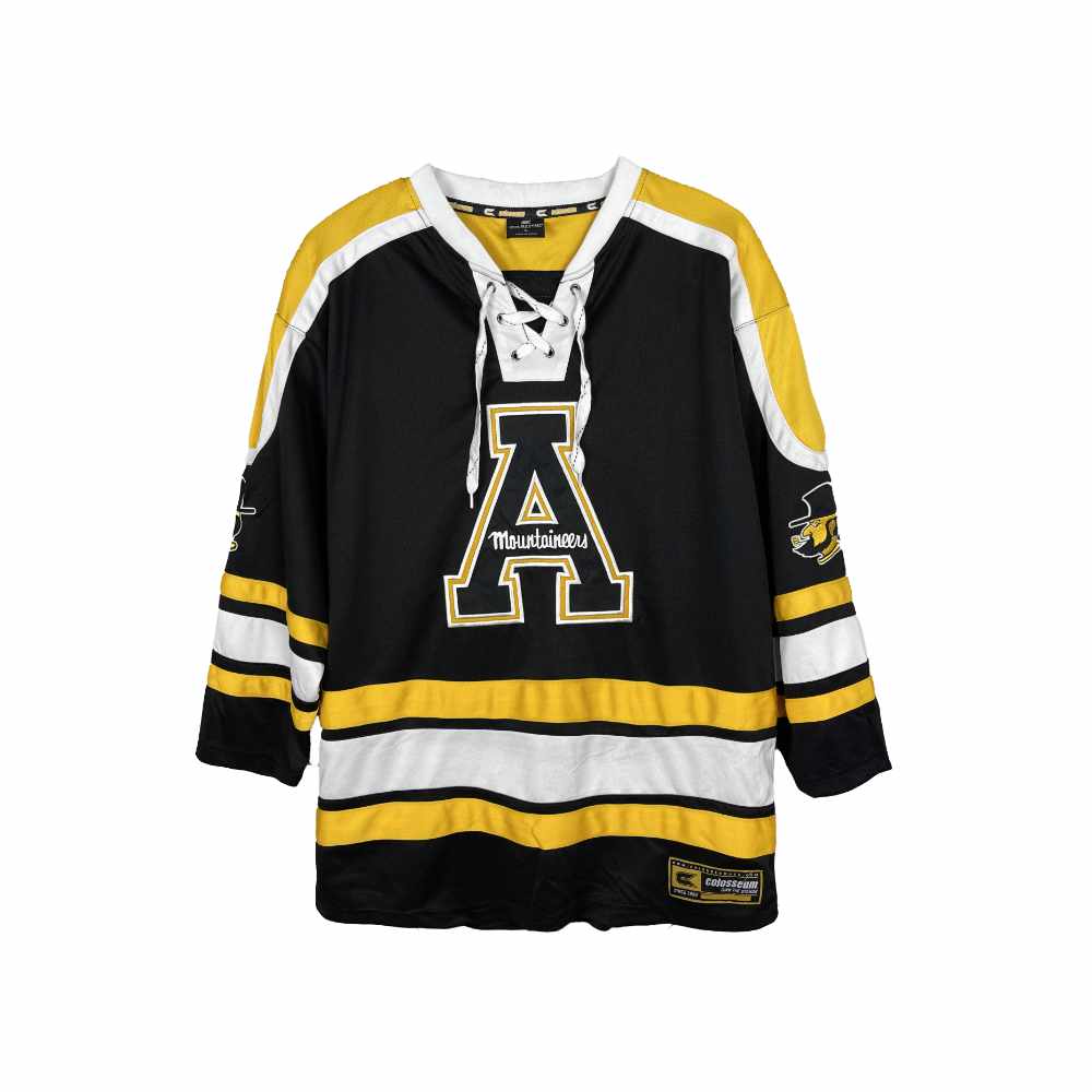 Colosseum Appalachian State Mountaineers Hockey Jersey Yellow