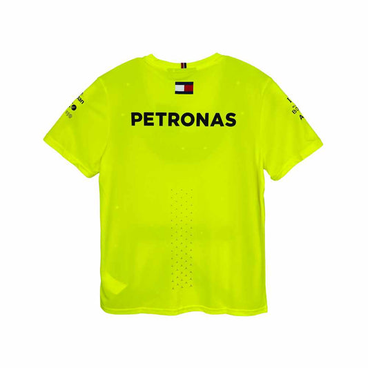 Mercedes AMG Petronas F1 2022 Team Set Up Tee Yellow