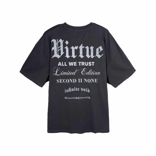 ABSENT Tee Washed Black