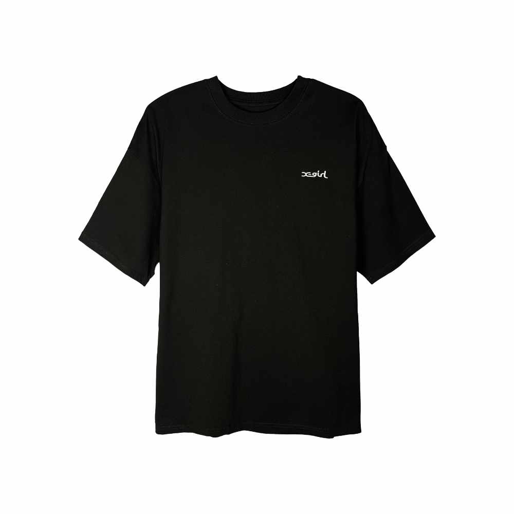 X-Girl Face SS Tee Black