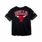 Chicago Bulls Embroidered Jersey Black