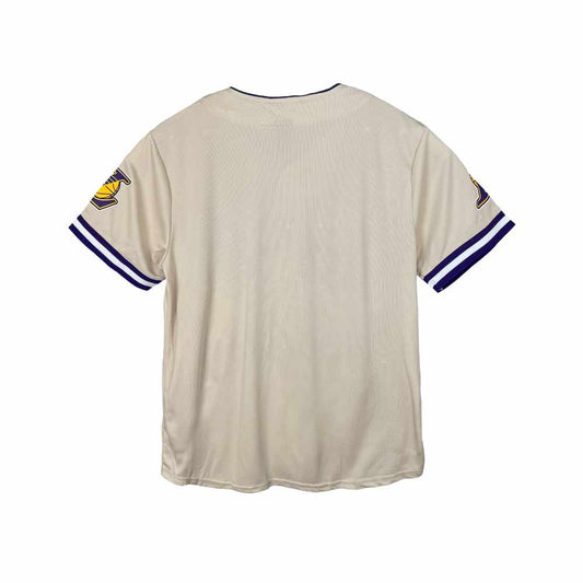 Los Angeles Lakers Embroidered Jersey Taupe