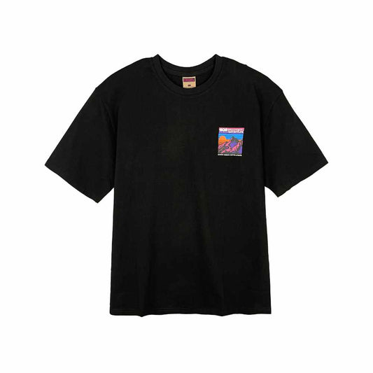 Fluke Rainbow Sunset SS Tee Black