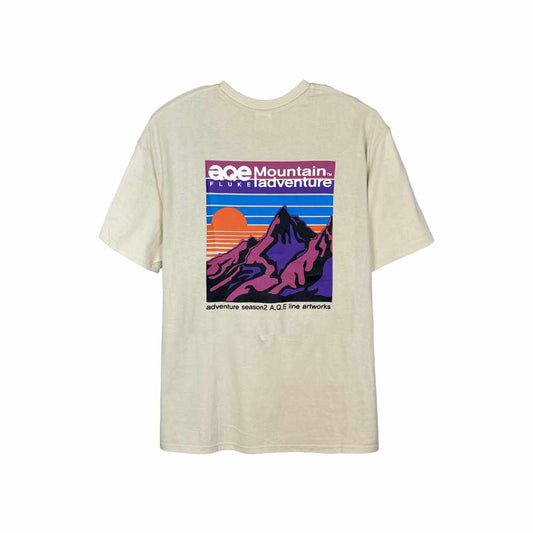 Fluke Rainbow Sunset SS Tee Sand