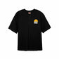 Fluke Sunset Warm Tee Black