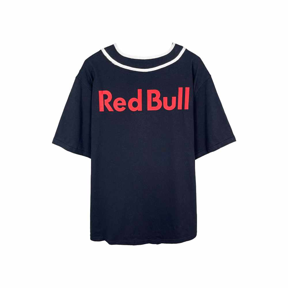 New Era Red Bull Sim Racing Baseball Jersey Navy