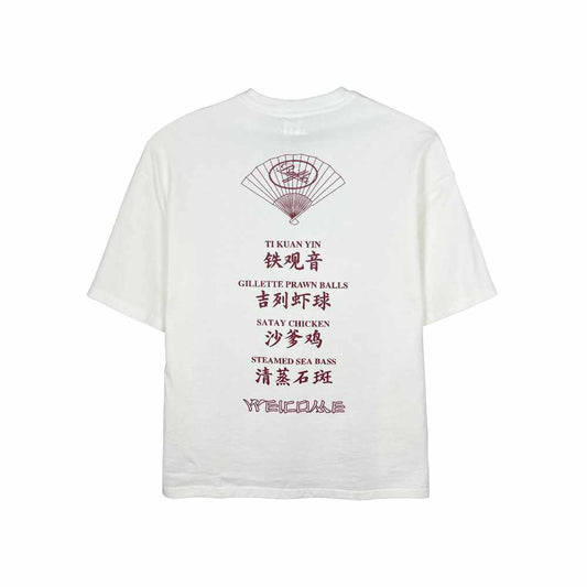 Battles Empire Chinese Cuisine Tee White