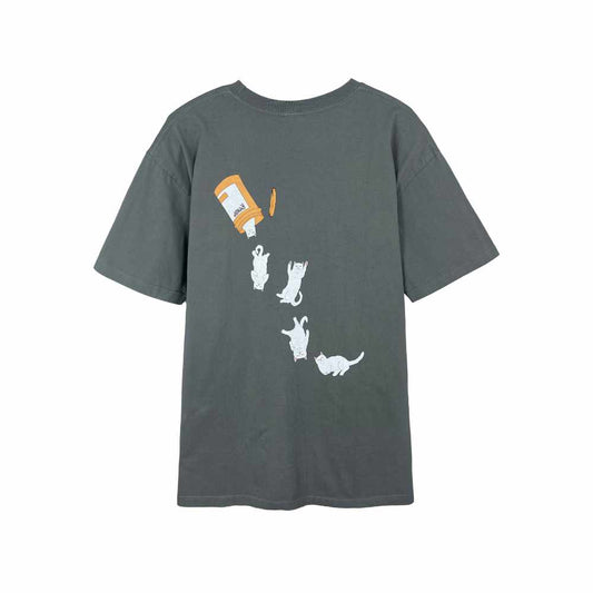 RIPNDIP Nermal Pills Tee Charcoal