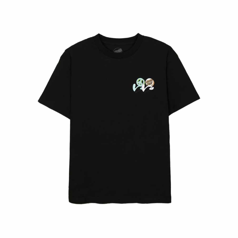 Santa Cruz Peace SS Tee Black