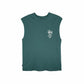 Stussy World Tour Muscle Tank Moss Green