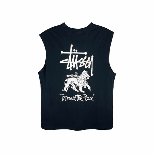 Stussy Increase The Peace Muscle Tank Black