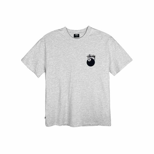 Stussy 8 Ball Tee Ash Heather