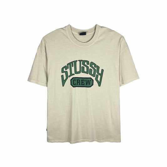 Stussy Crew Tee Beige