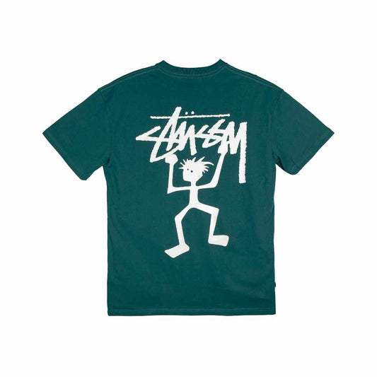 Stussy Rasta Man Tee Green