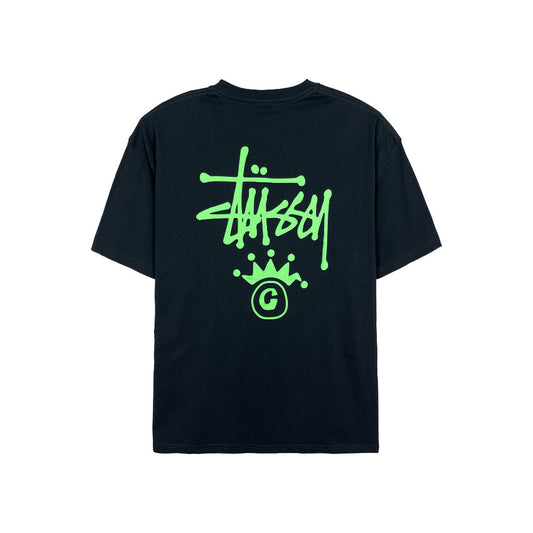 Stussy S Crown Tee Black