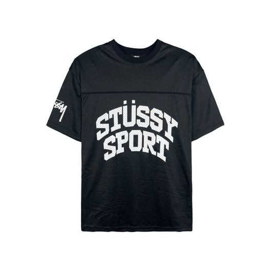 Stussy Sport Mesh Tee Black