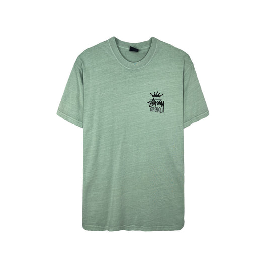 Stussy Old Skool Tee Green