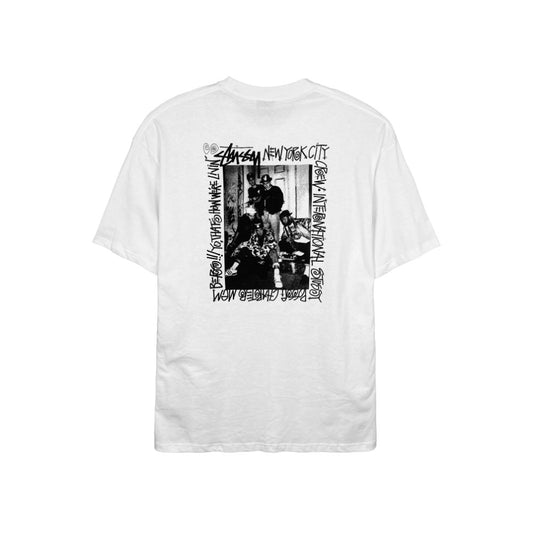 Stussy NYC Crew Relaxed Tee White